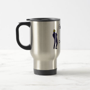 Mug De Voyage Un pêcheur à la traîne