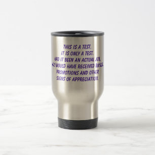 Mug De Voyage Un travail réel