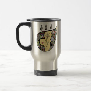 Mug De Voyage Une Fleur dans la boue