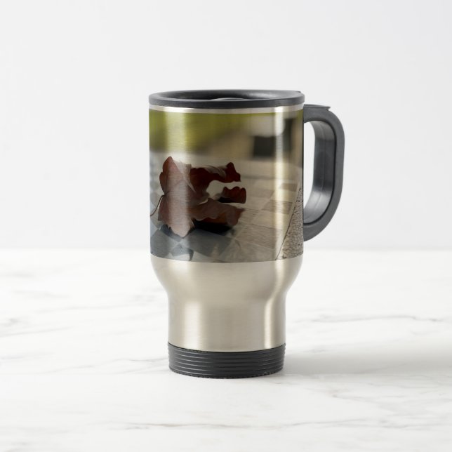 Mug De Voyage Une leçon d'échecs (Devant droit)