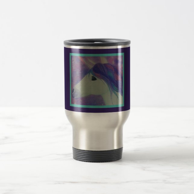 Mug De Voyage Unicorne intergalactique (Centre)