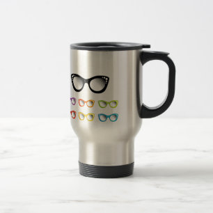 Mug De Voyage Usage vintage d'oeil de plot réflectorisé pour d