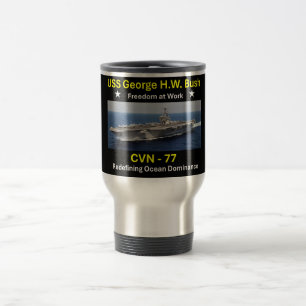 Mug De Voyage USS George H.W. Bush (CVN-77)