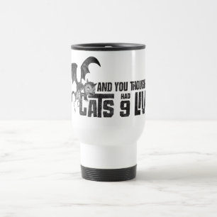 Mug De Voyage Vampire Cat : Et Vous Pensiez Que Seuls Les Chats