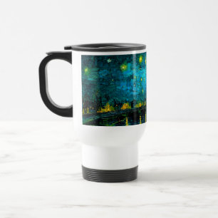 Mug De Voyage Van Gogh Nuit étoilée sur le Rhône