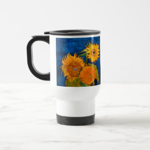 Mug De Voyage Van Gogh Sunflowers