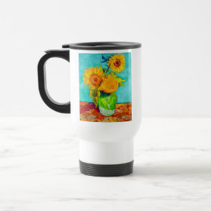 Mug De Voyage Van Gogh Sunflowers