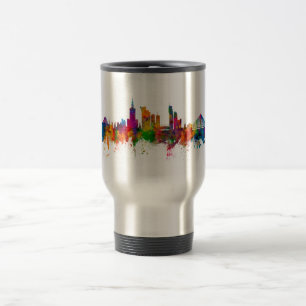 Mug De Voyage Varsovie Pologne Skyline