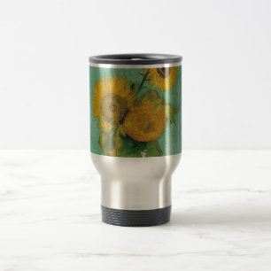Mug De Voyage Vase avec trois tournesols, Vincent van Gogh