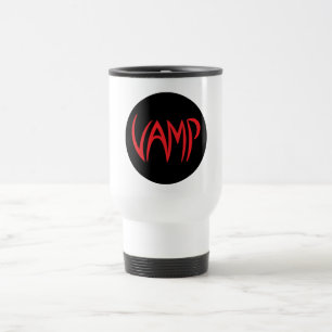 Mug De Voyage Version du texte Vamp (noir/rouge)