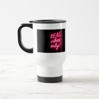 Mug De Voyage Vibes Réelles Seulement !