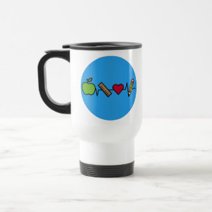 Mug de voyage Vie de l'enseignant - Conception de