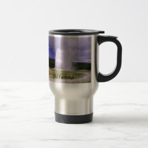 Mug De Voyage Vieux fidèles dans le parc national de Yellowstone