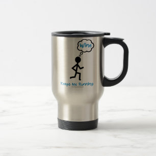 Mug De Voyage Vin - me continue le fonctionnement