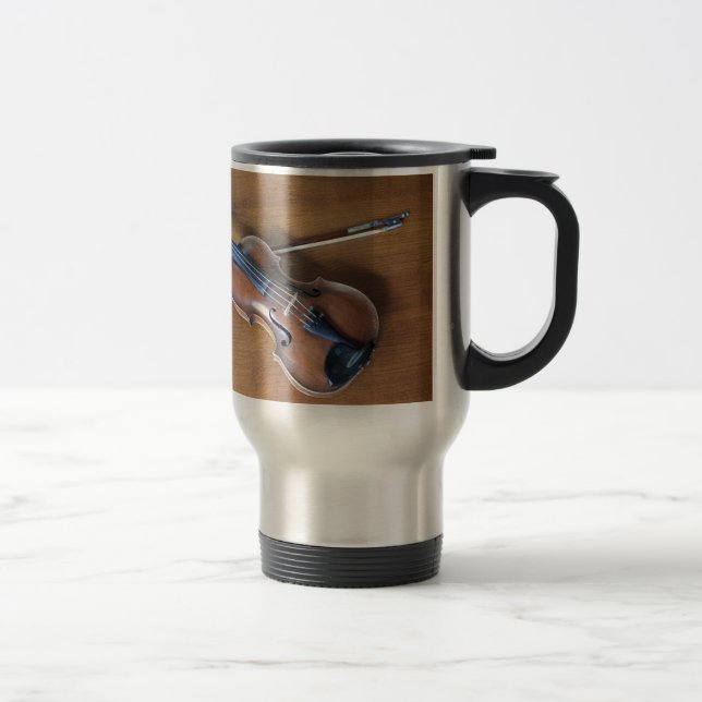 Mug De Voyage Violon antique (Droit)