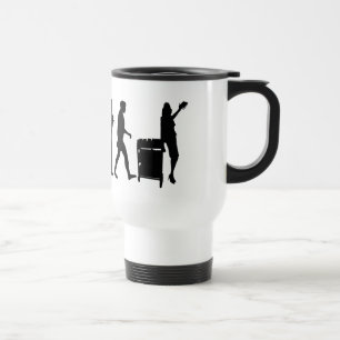 Mug De Voyage Vitesse de fiche de bibliothèque d'amoureux des