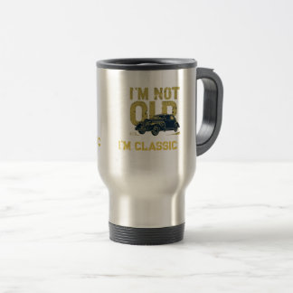 Mug De Voyage > Voiture Classique Ancienne Rétro Anniversaire