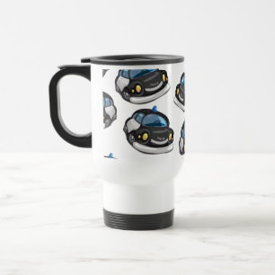 Mug De Voyage Voiture de police vintage