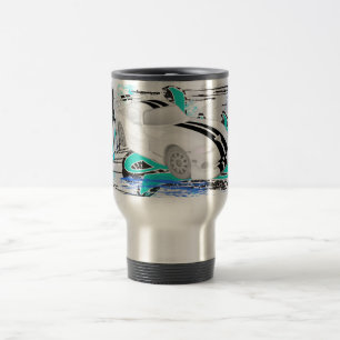Mug De Voyage Voiture de sport