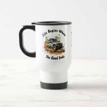 Voiture tout terrain Aventure Voyage Mug