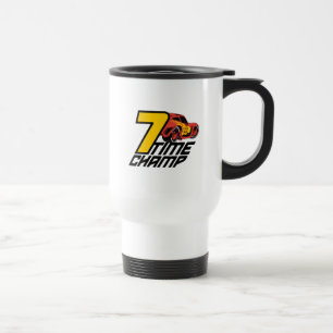 Mug De Voyage Voitures 3   Lightning McQueen - 7 Time Champ