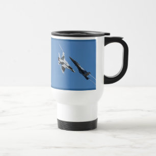 Mug De Voyage Volet avion F/A-18 Avion d'avion d'aviation