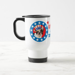 Mug De Voyage Vote pour Frenchie