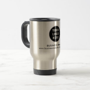 Mug De Voyage Votre logo d'entreprise et votre site Web d'entrep