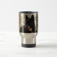 Voyage noir de loup/tasse de banlieusard