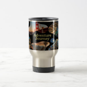 Mug De Voyage Voyage vacances Photo Collage - Voyage d'aventure