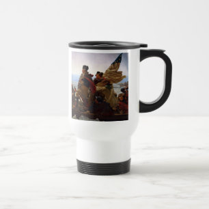 Mug De Voyage Washington traversant le Delaware Art