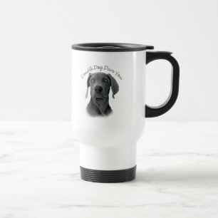 Mug De Voyage Weimaraner Double Dog Osez-Vous