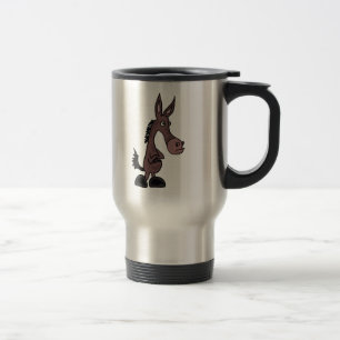 Mug De Voyage XX mule ou bande dessinée têtue de Donky
