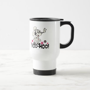 Mug De Voyage Yodelberg Minnie Vague Noir et Blanc