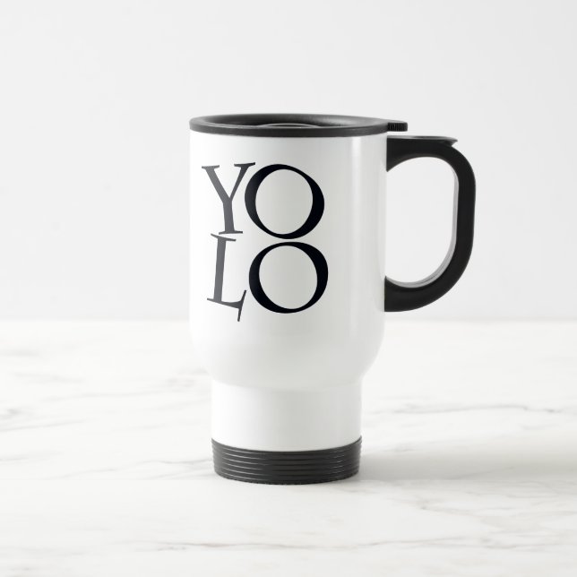 MUG DE VOYAGE YOLO (Droite)