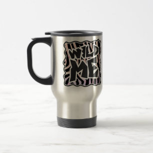 Mug De Voyage Zebra Black and Pink Wild me