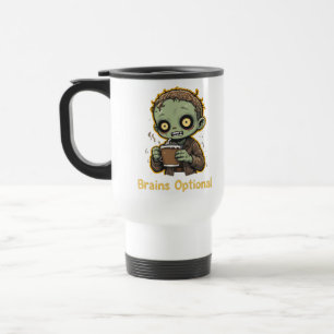 Mug De Voyage Zombie Café Drôle Mignon Mort-Vivant Facultatif Ce