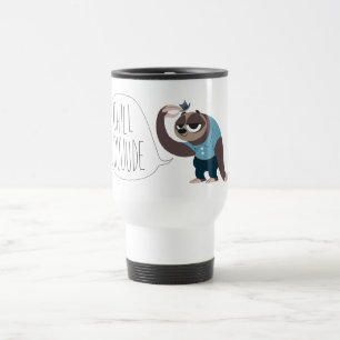 Mug De Voyage Zootopia   Flash - Chill Duuuude