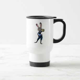 Mug De Voyage Zootopia Judy Hopps - Affichage d'un insigne