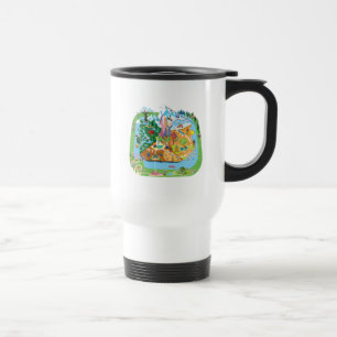 Mug De Voyage Zootopie  Plan de la ville