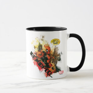 Mug Deadpool Extérieur Au Chemin Nerd