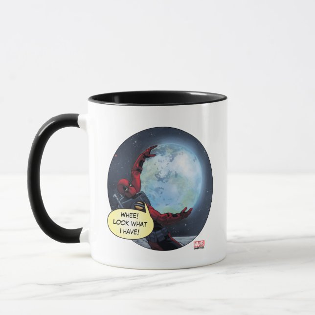 Mug Deadpool Tenant La Terre (Gauche)