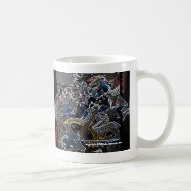 Mug début de motocross, j'ai besoin d'une difficulté, (Droite)
