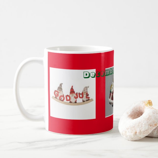 Mug décembre kop (Avec donut)