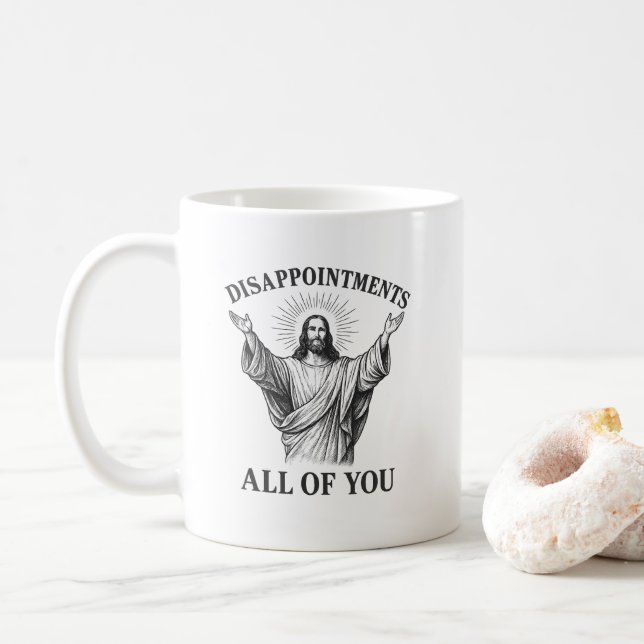 Mug Déceptions que vous tous (Avec donut)