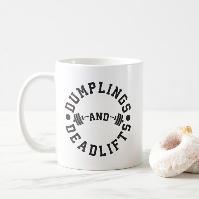 Mug Décharges et décharges - Entraînement amusant (Avec donut)
