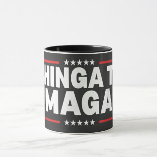 Mug Déclaration de Chinga Tu MAGA