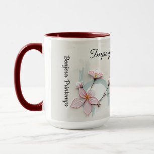 Mug Déco esthétique personnalisée pour bar à café mode