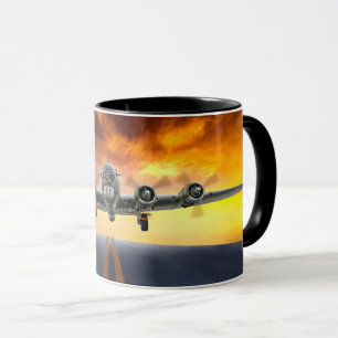 MUG DÉCOLLAGE DE LA FORTERESSE VOLANTE B-17