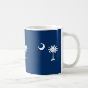 Mug Décor design du drapeau de l'État de Caroline du S